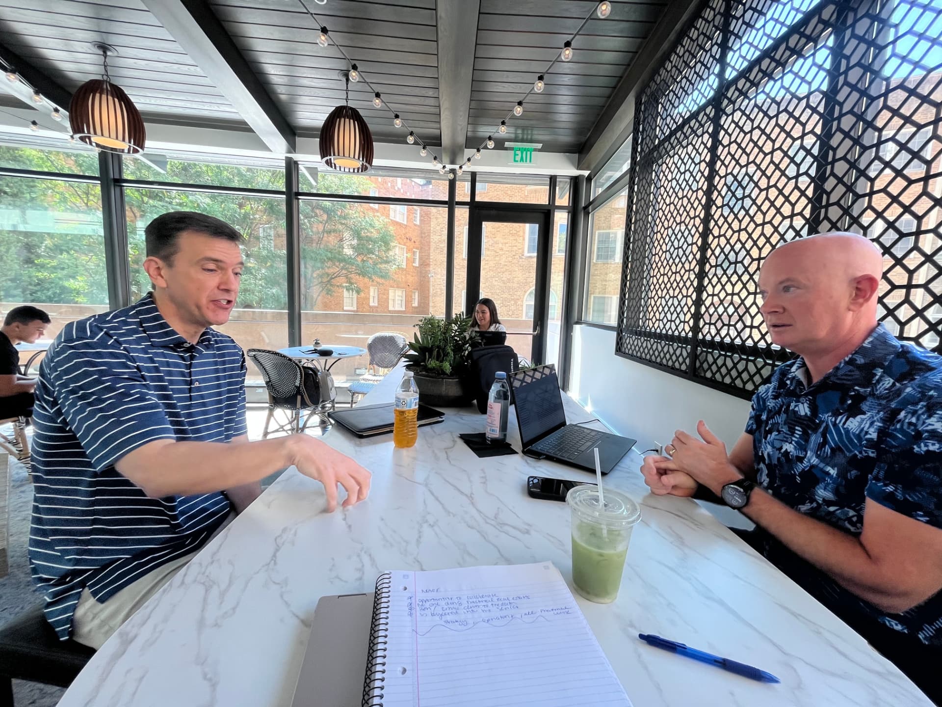 Working session in Kansas City — founding members at the table